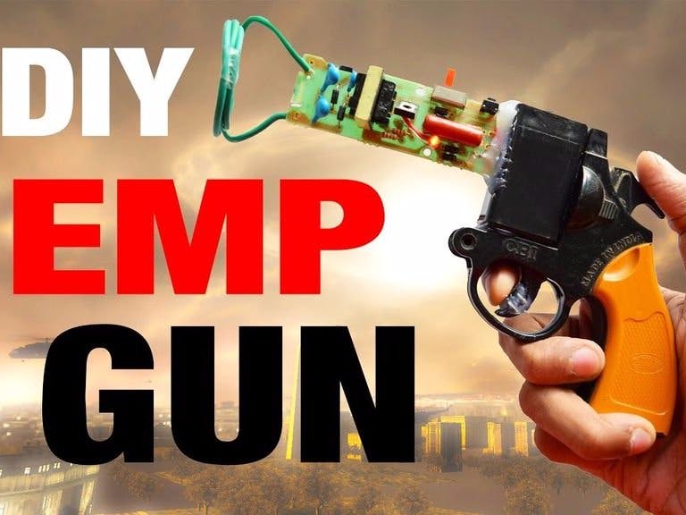 How to Make EMP Gun! 